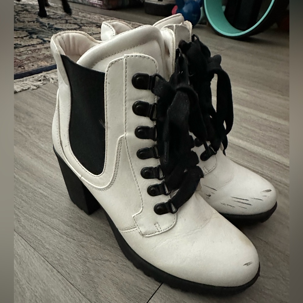 Wedge Combat Boot